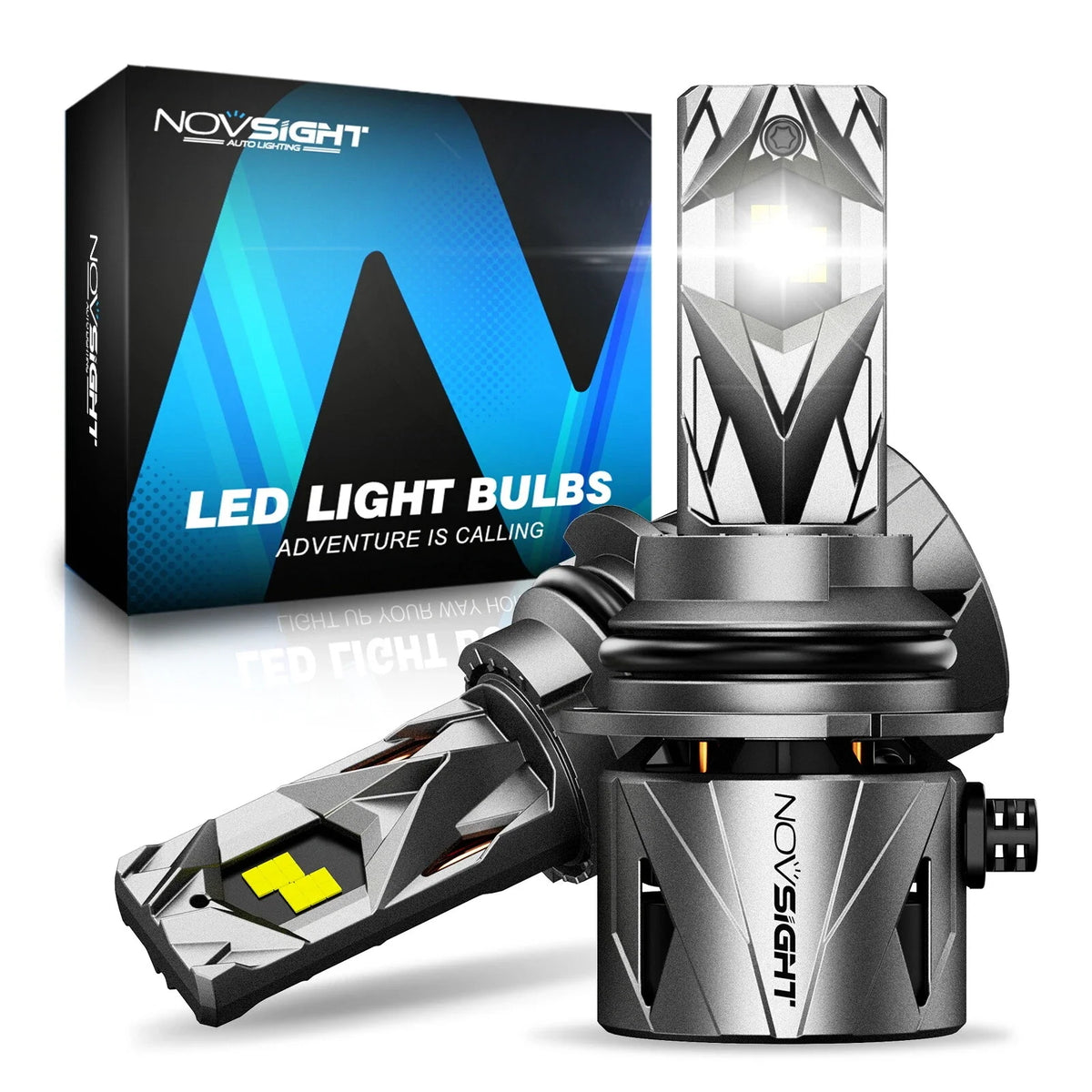 2X 9007 LED Headlight Bulb for Dodge Ram 1500 2500 3500 (2002–2005)