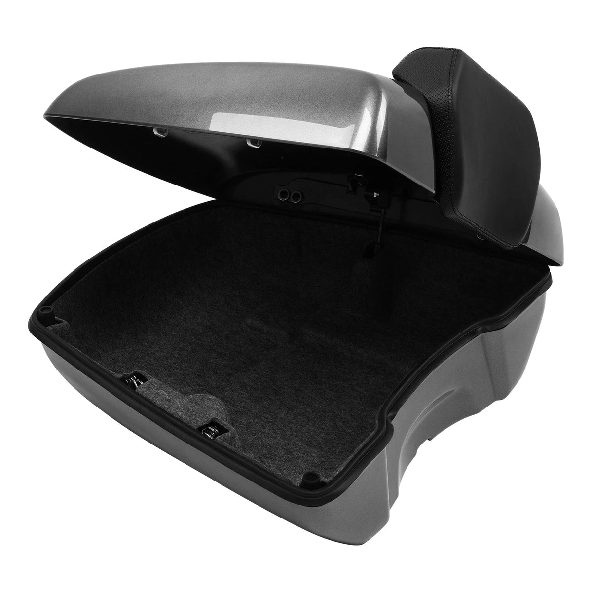 Low Profile Trunk Backrest for Indian Springfield (2014–2025) Steel Gray