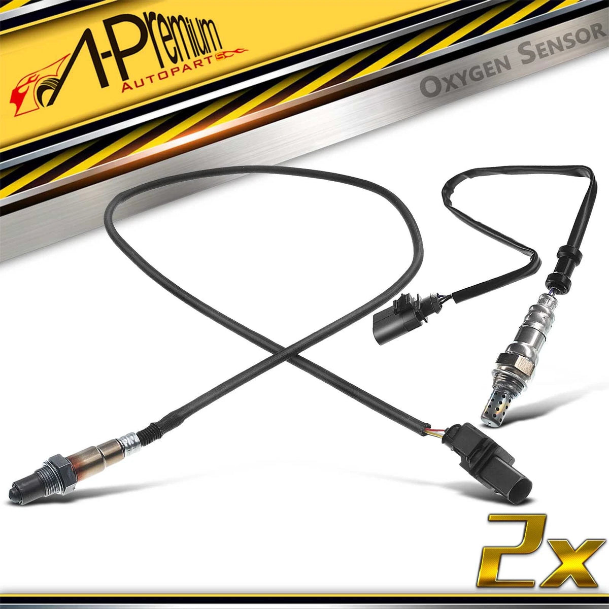 2X O2 Oxygen Sensor for Audi S8 (2007) 06A906262CL, 250-24692, 250-25041