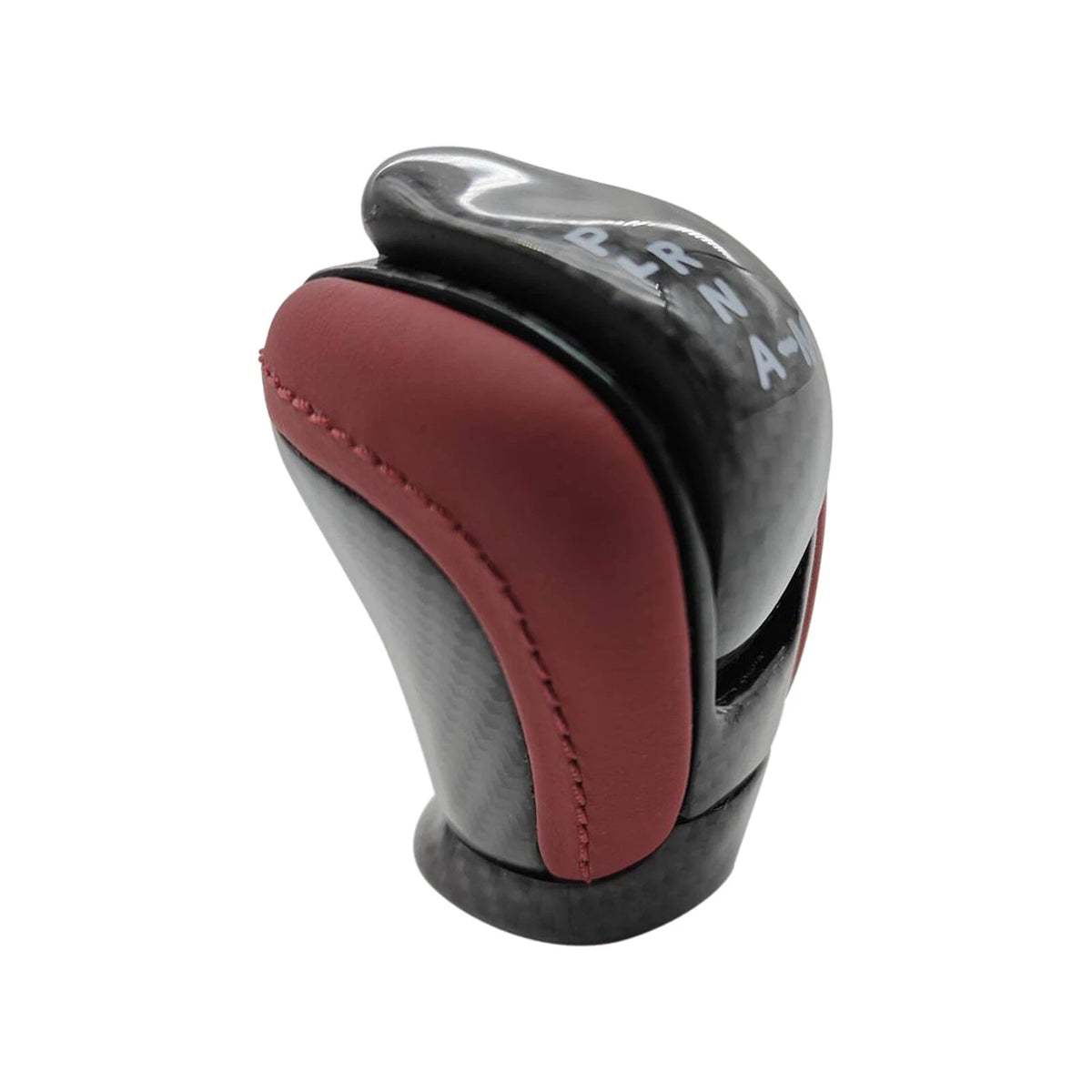 Red Leather Carbon Fiber Shift Knob for Nissan GTR R35 (2009–2021) 34910-80B0A