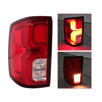 Set of 2 LED Tail Lights for Chevy Silverado 1500 (2016–2018) 84288718, 84288719, GM2800294, GM2801294
