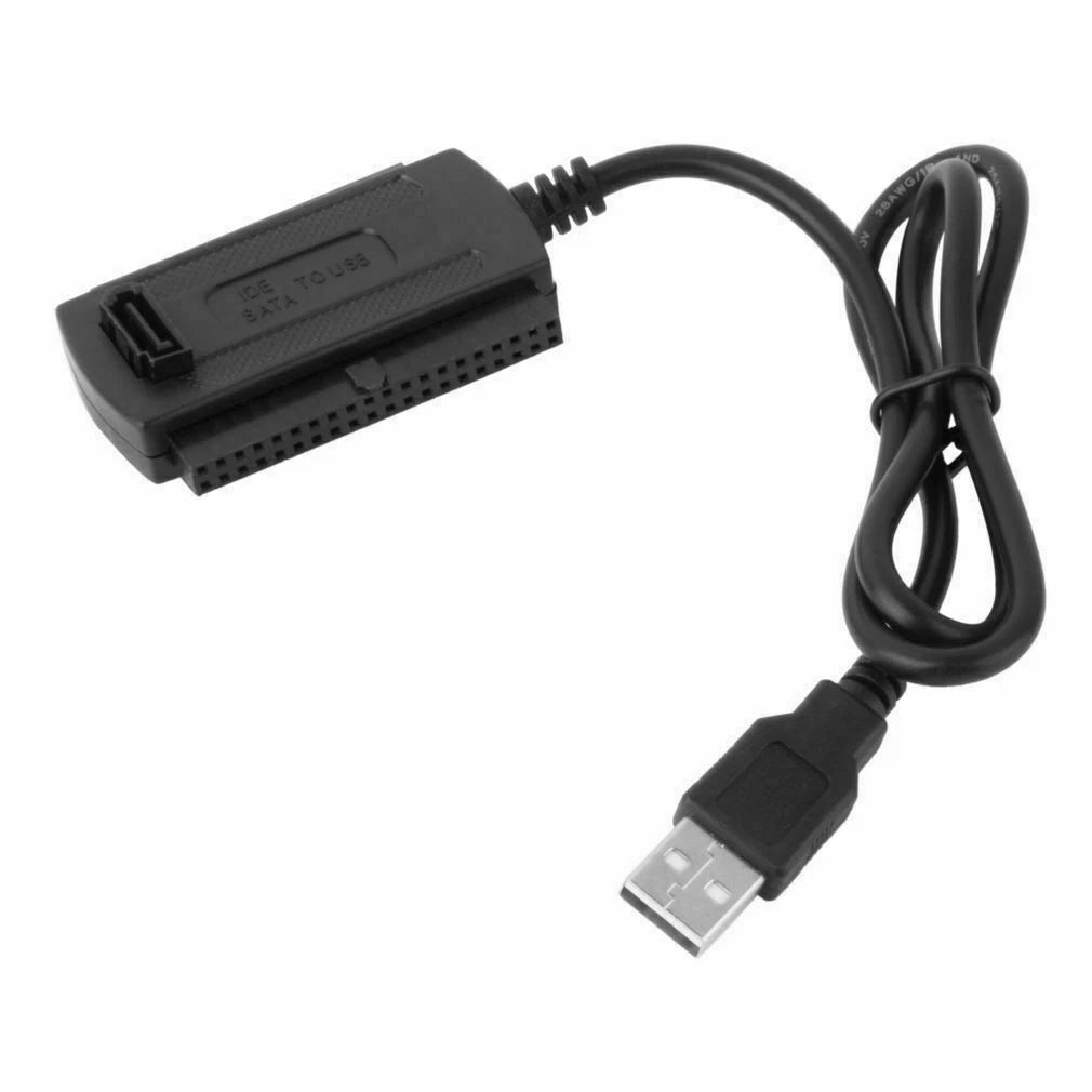 USB 2.0 to SATA PATA Hard Drive Adapter Cable for