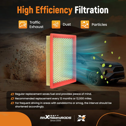 Air Filter for Lexus NX300H (2015–2021) Toyota Prius (2016–2021) 17801-37020 A3165C AF4065