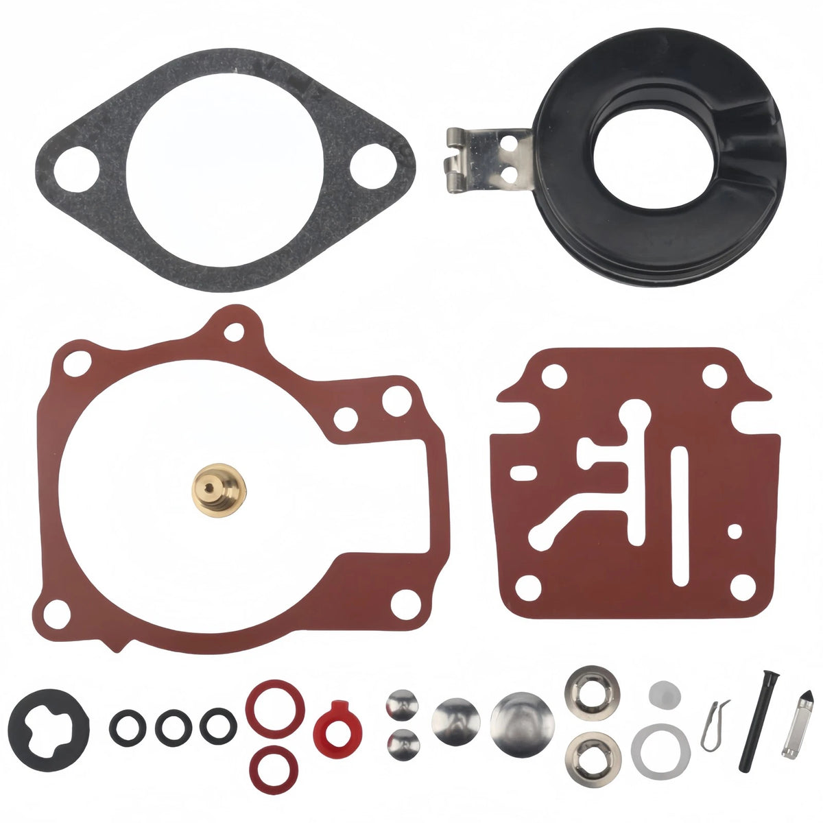 Carburetor Repair Kit for Johnson Evinrude OMC (0396701, 396701, 392061, 398729)