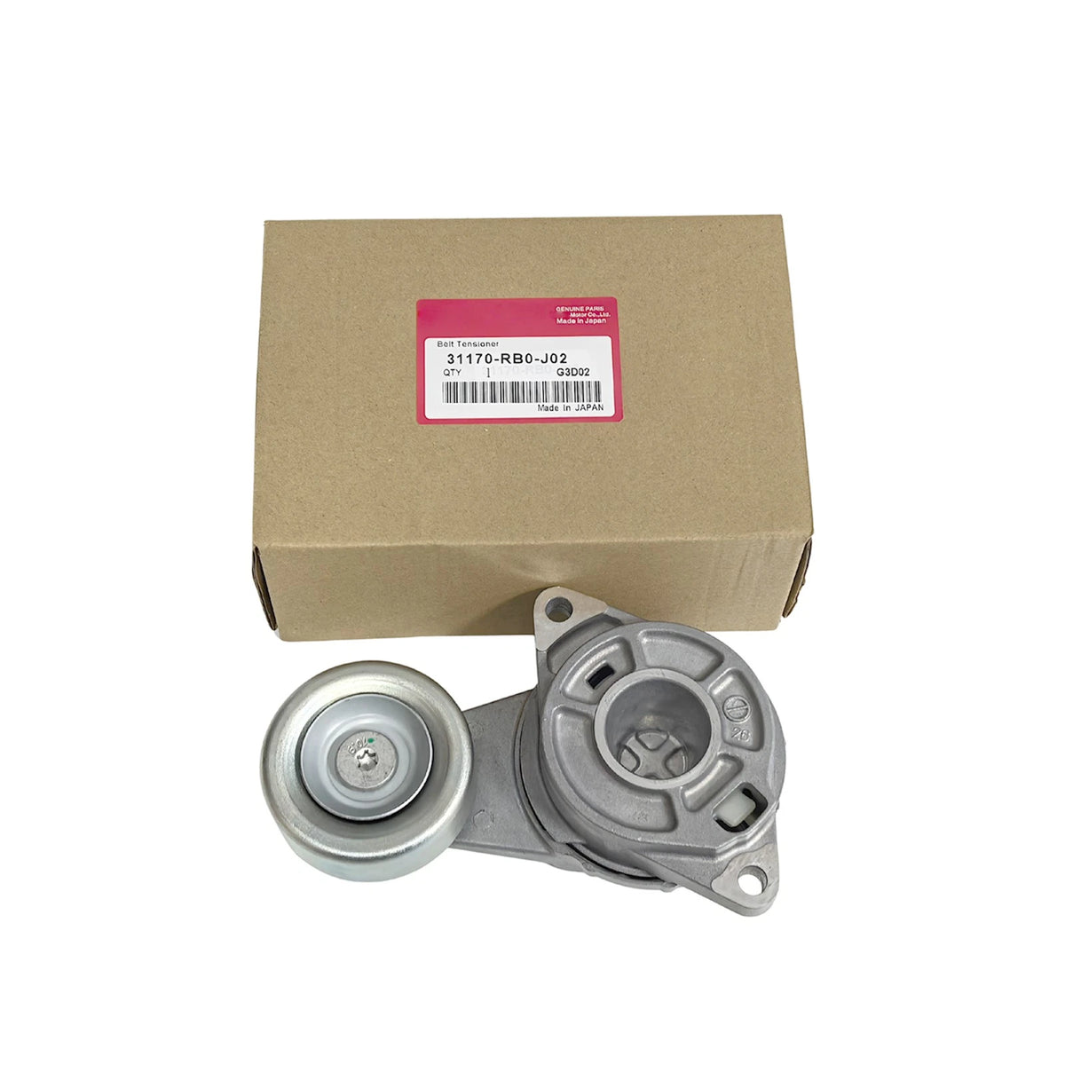 Belt Tensioner Assembly for Honda Fit (2009–2013) 31170-RB0-J01, 31170-RB0-J02