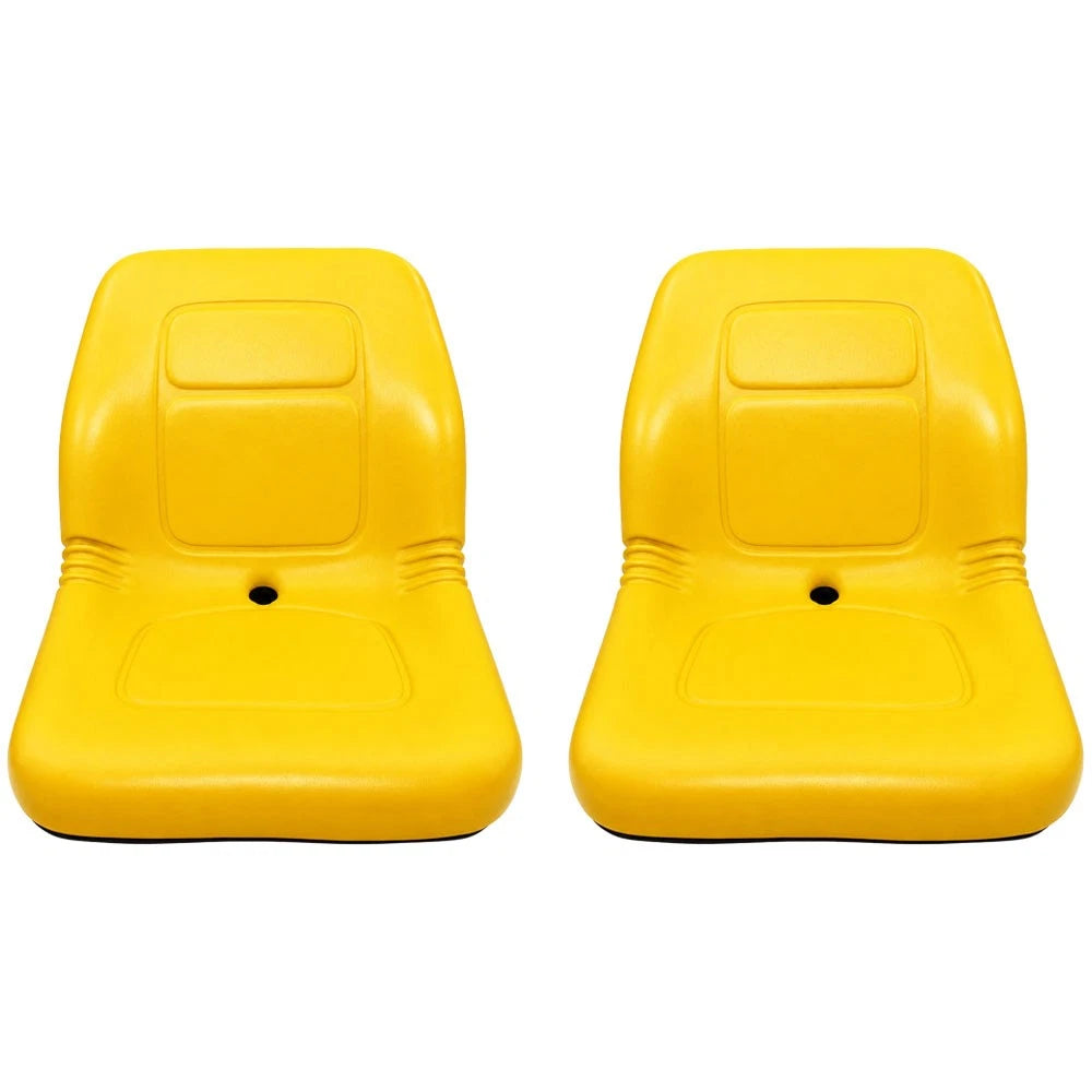 2X Yellow Seat for John Deere Zero Turn Mower Z Trak M653 M655 M665 717A 727A