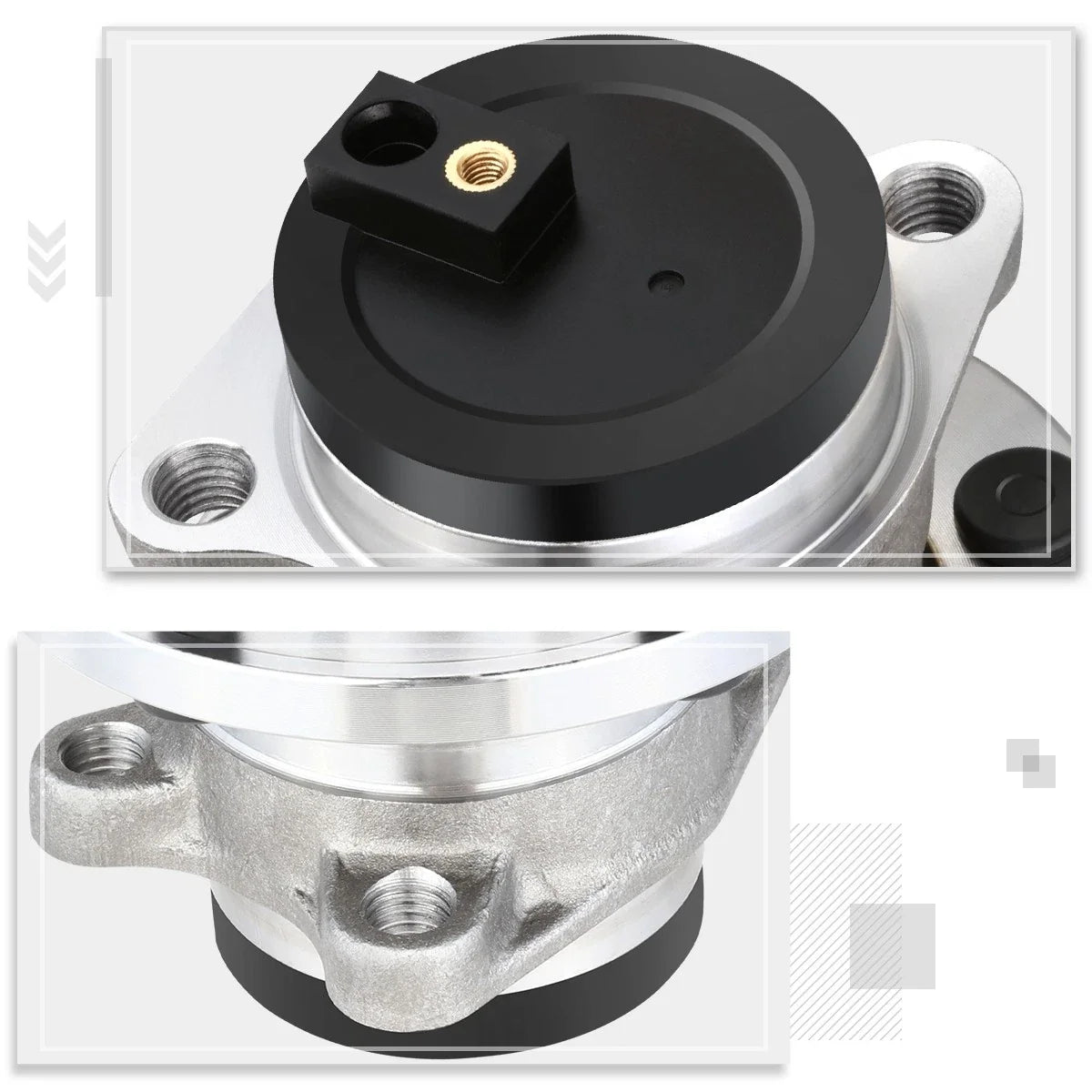 Set of 2 Wheel Hub Bearing Assembly for Ford Edge/Lincoln MKX (2007–2008)