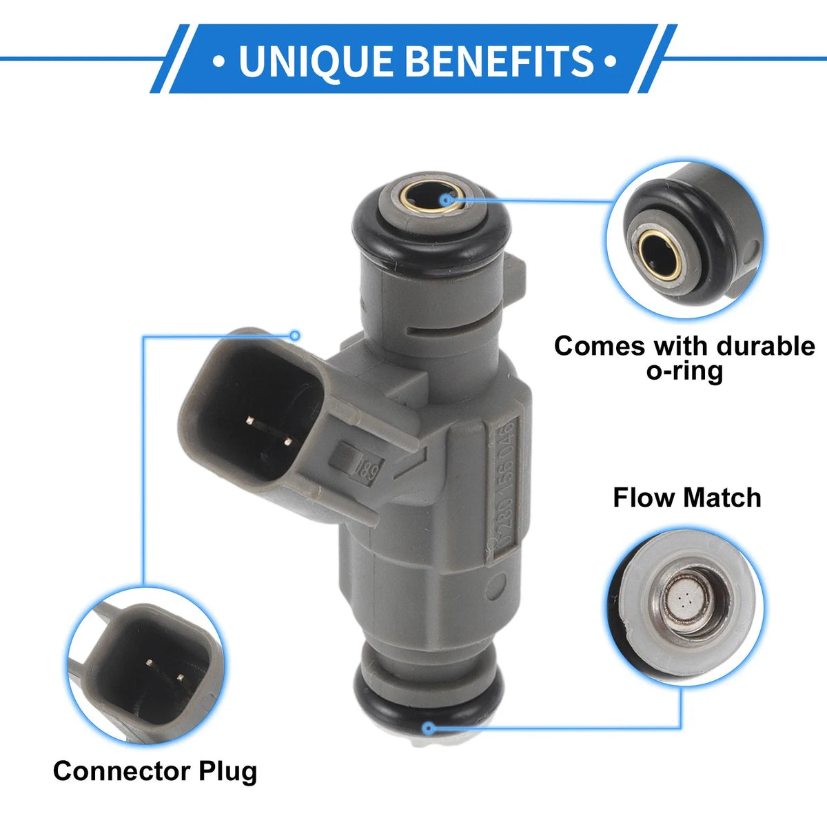 Fuel Injector No. 0280156046/1S4EA5A for Ford Focus 2.0L (2002–2004)