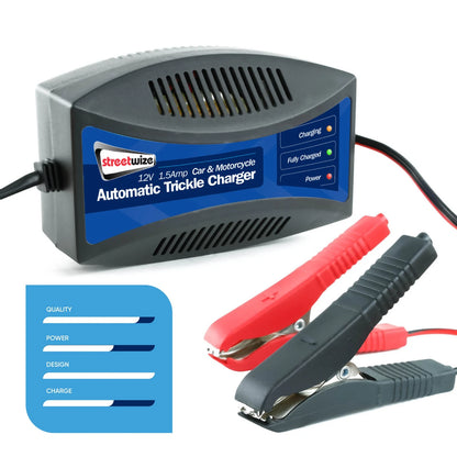 1.5A Automatic Battery Trickle Charger for Vehicle Caravan (SWTBC)