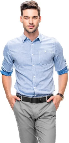 Adjustable Ratchet Dress Belt for Men 30-36 Waist - Black