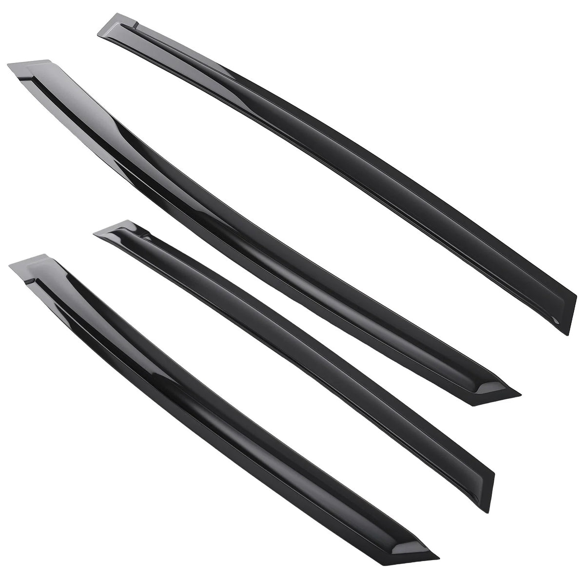 Set of 4 Window Rain Guards Visor for Toyota Prius (2004–2009) 2.5mm