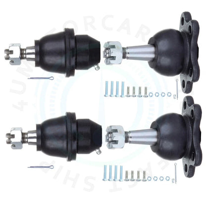 Set of 2 Front Upper Lower Ball Joints for Chevy Tahoe, GMC Yukon (1995–1999)