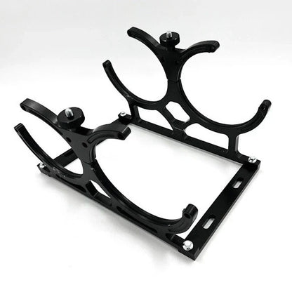 NOS Bottle Bracket Holder Heavy Duty for Black Billet Aluminum 7 Inch (Universal)