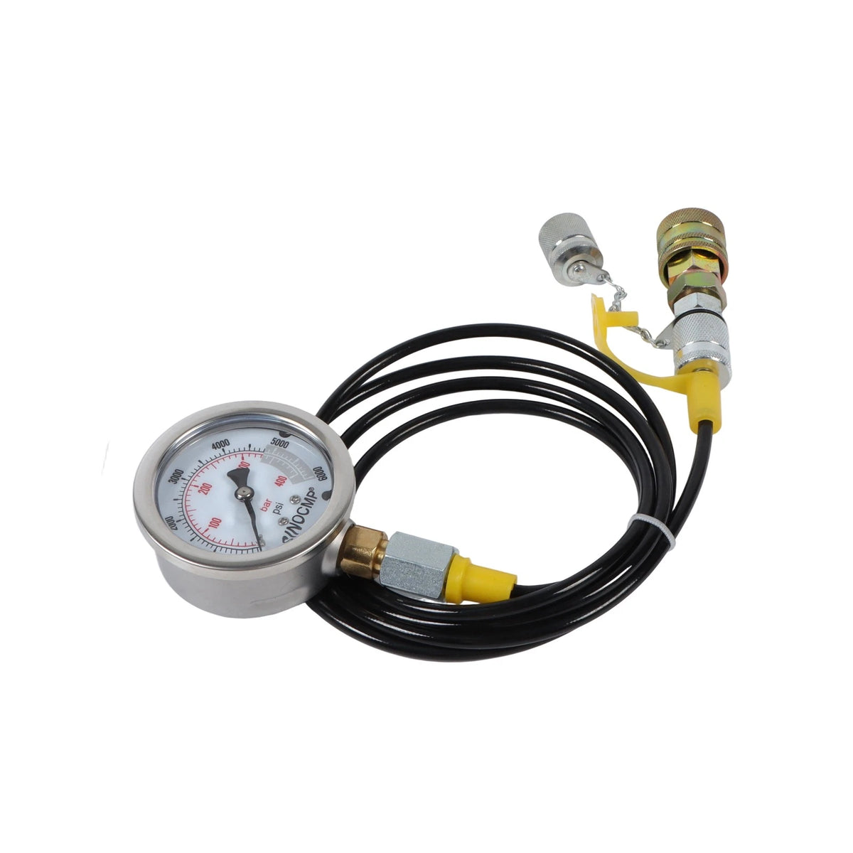 Hydraulic Pressure Gauge Hose Test Point Coupling 40MPA/6000PSI