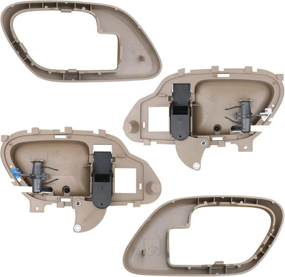 Tan Door Handle & Bezel Kit for Chevy GMC (1995–2002)