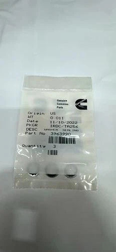 3X Sealing Washer for EPA13 6.7L ISB/QSB Engines (3963990)