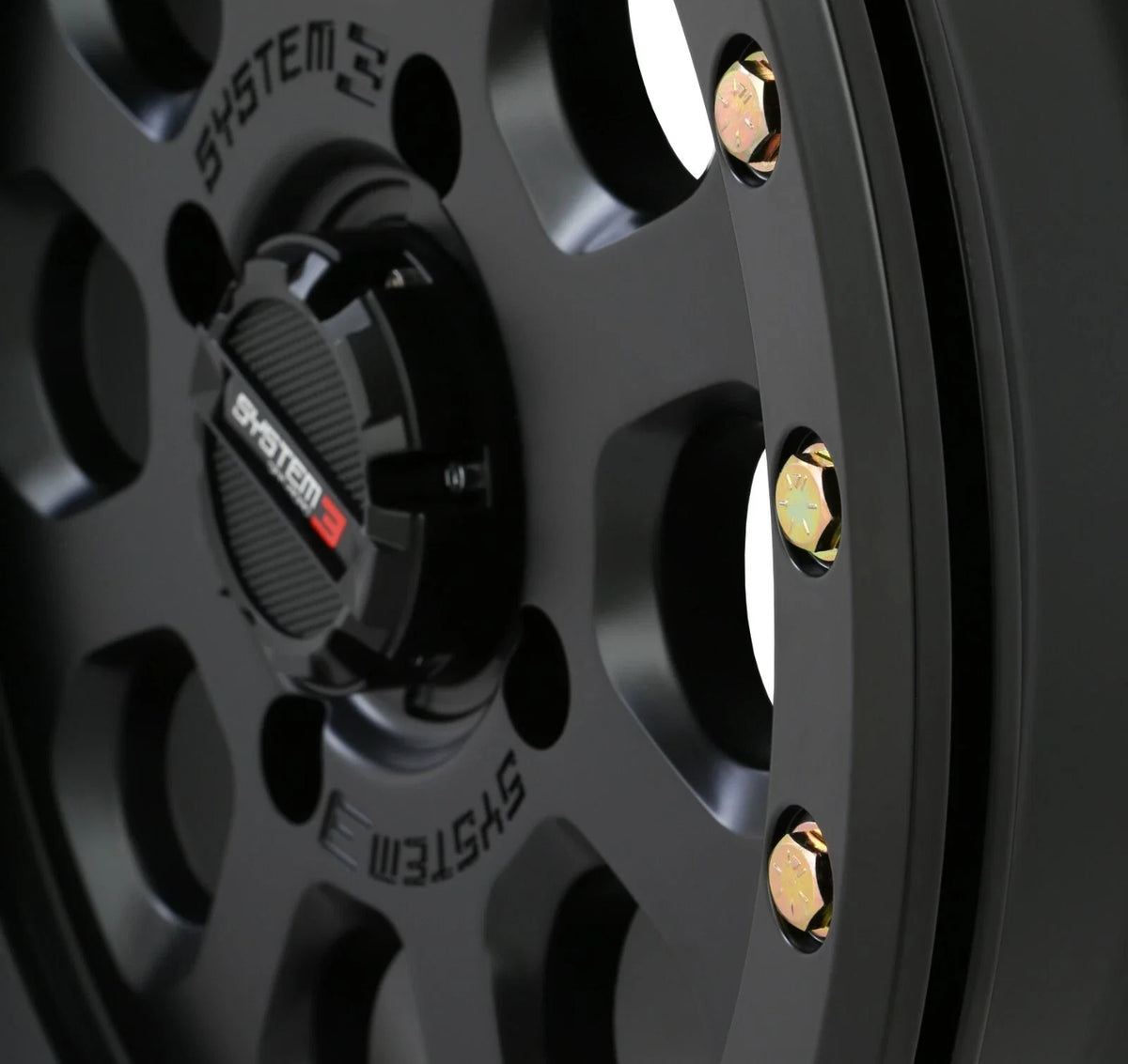 Set of 4 Beadlock Wheels for Maverick X3 (15x7, 4/137, SB-6, Gunmetal Gray)