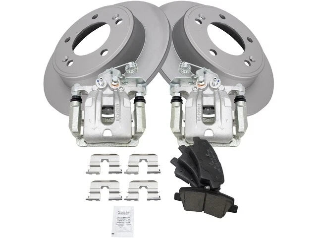 Set of 4 Brake Pads Rotors Calipers for Hyundai Elantra (2011–2016) 59835YDMW