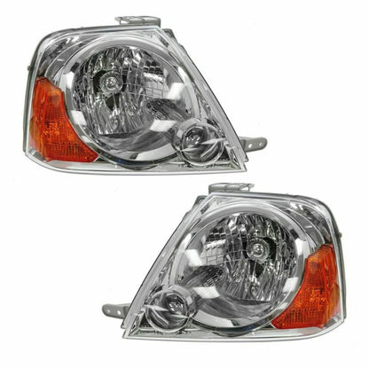 Pair of Headlights for Suzuki XL7 (2004–2006) PLX-M1-317-1106L-US, SZ2502117, SZ2503117