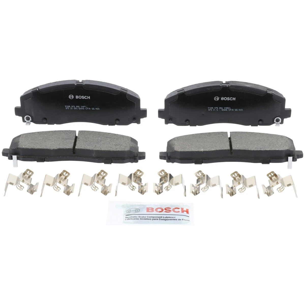 2X Bosch Brake Pad Sets BC1589 for VW Chrysler Voyager Pacifica (2012–2024)