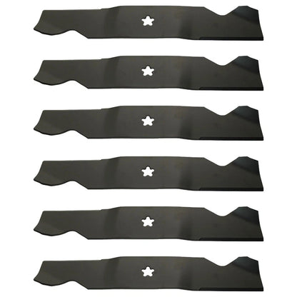 Set of 6 Mower Blades for Husqvarna (Interchangeable Medium Lift)