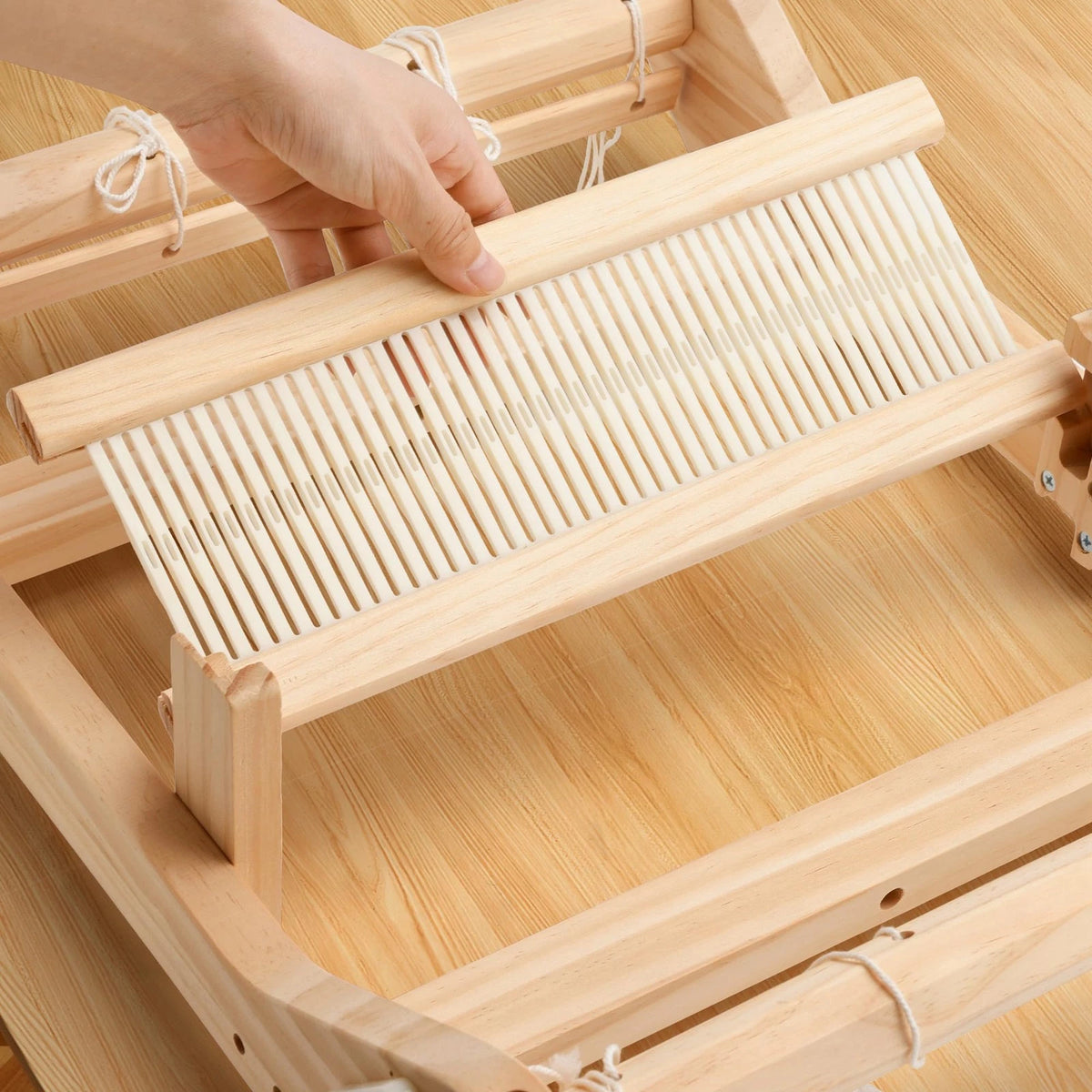 3Pcs Heddle Shed Stick for Weaving Loom Kit (16 Inches)