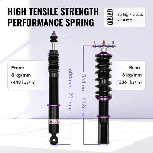 Coilovers Shocks for Scion xB (2004–2006) - Suspension Lowering Kit