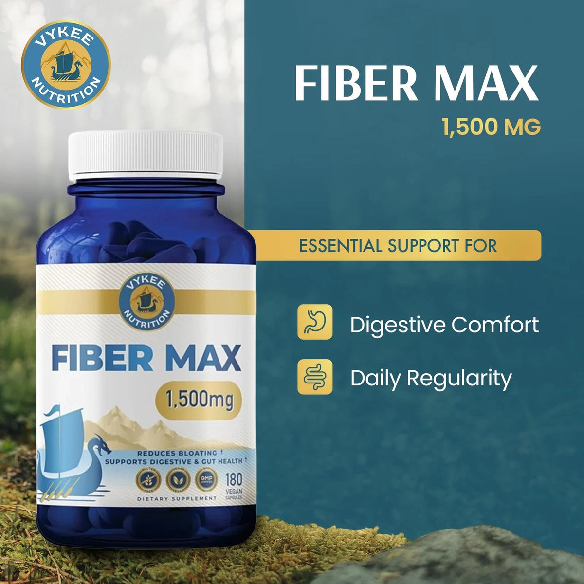 Advanced Fiber Complex for Psyllium Husk (180 Count)