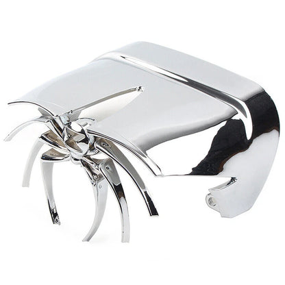 Chrome Rear Tail Light Bezel Cover for Harley Davidson (1973–2012)