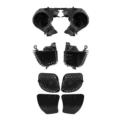 Fairing Storage Glove Box Door Speaker Grilles for Harley Touring FLTR (2015–2023)