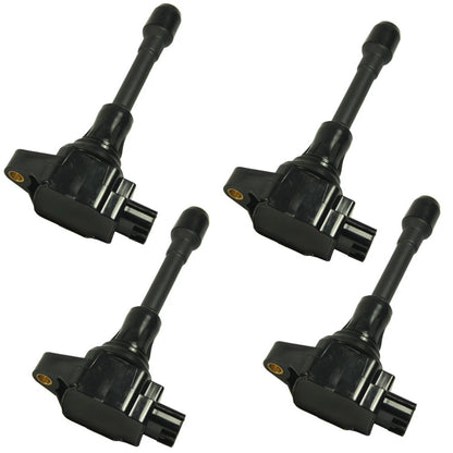 4X Ignition Coil for Nissan Altima Sentra Cube Rogue Versa Infiniti FX50 (UF549, 22448-ED000, 22448-JA00A, 22448-JA00C)