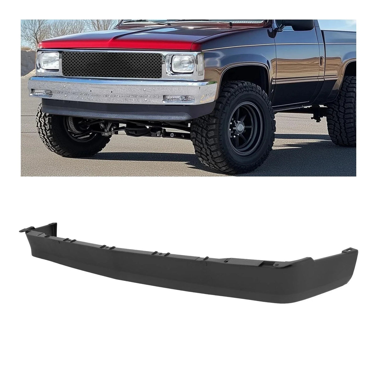 Front Lower Valance Air Deflector for Chevy GMC S10 Blazer Sonoma (1982–1994)