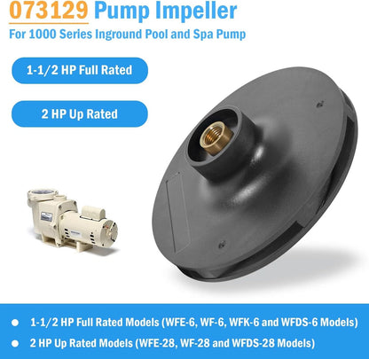 1.5 HP Pool Pump Impeller for Pentair WhisperFlo (Replacement)