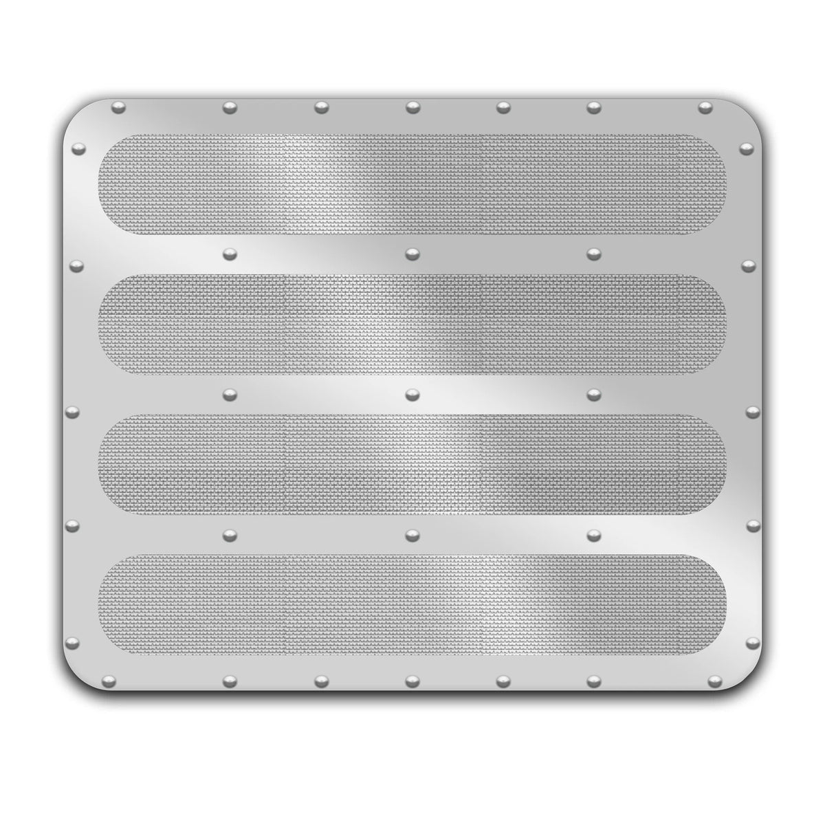 Stainless Steel S1 Hood Grill for Peterbilt 379 (97609450100569)