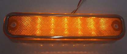 Amber LED Side Marker Front Fender Lights for Chevy GMC Truck (1973–1980)