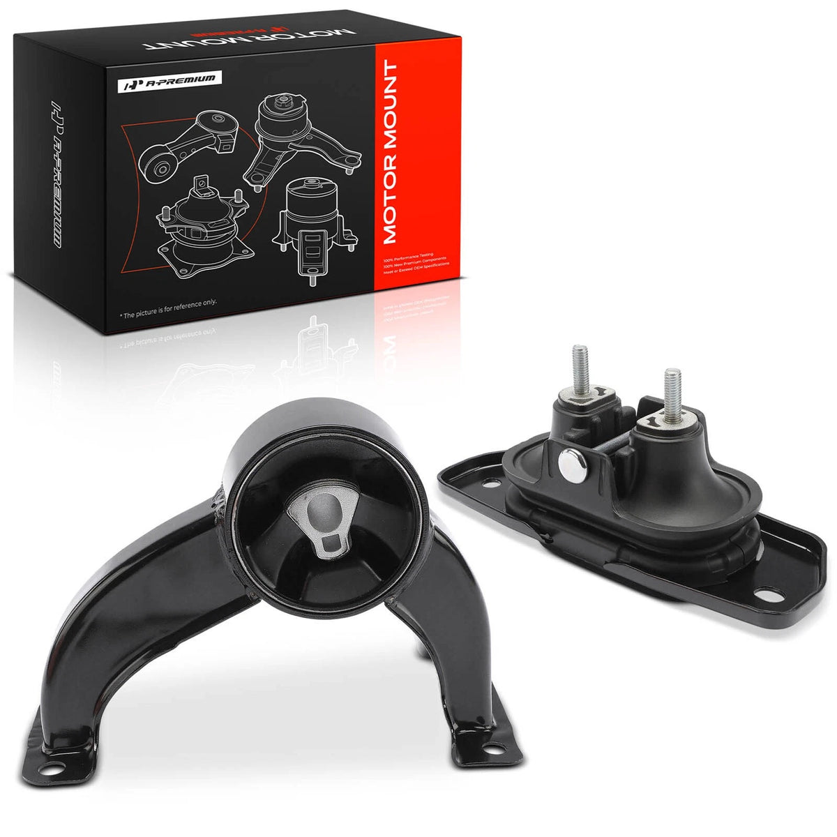 2X Engine & Transmission Mount for Chrysler 200 (2011–2014) - 5085076AB, 5085079AB, 5085080AB
