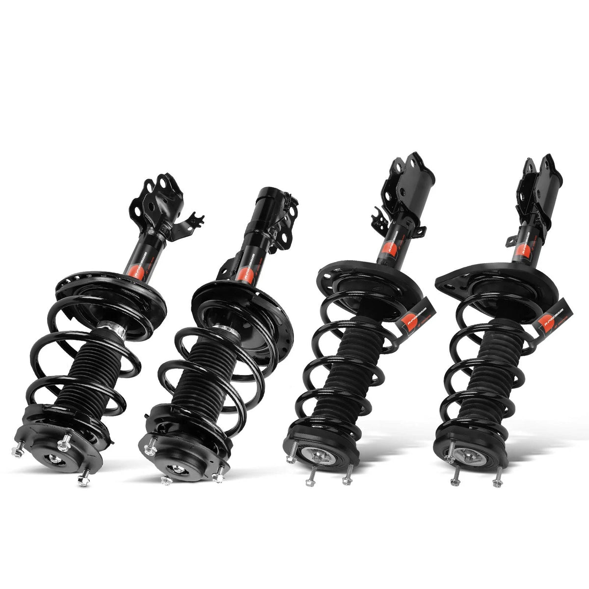 Set of 4 Complete Strut & Coil Spring Assembly for Toyota Avalon (1333562L/R, 1333566L/R)
