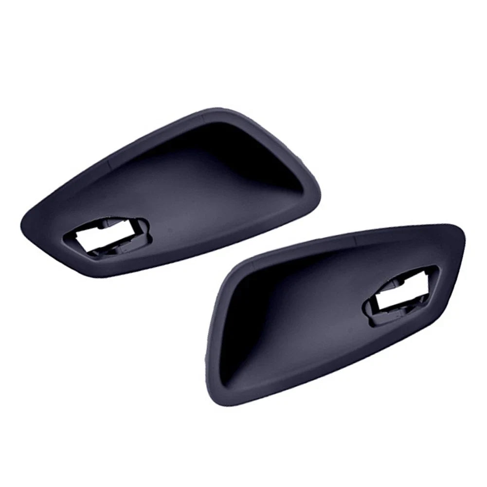 2X Inner Door Handle Bowl Cover for BMW 3 Series E90 (2005–2012) Black