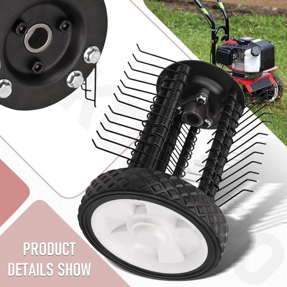 Dethatcher Attachment Kit for Earthquake DK43 Cultivators