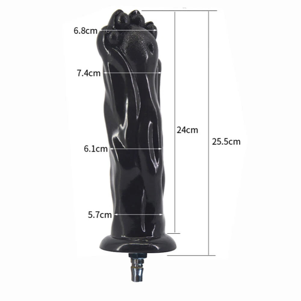 1X Silicone Penis Attachment for 3XLR / Vac-u-Lock Dildo