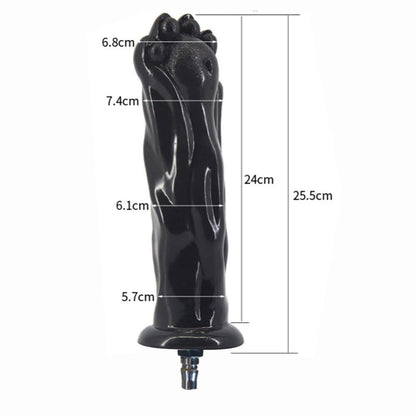 1X Silicone Penis Attachment for 3XLR / Vac-u-Lock Dildo