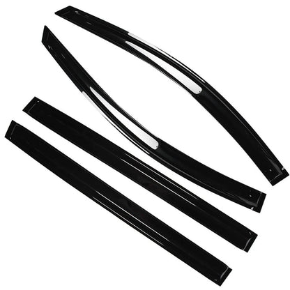 Window Visors Rain Guard Shades for Toyota Sienna (2004–2009)