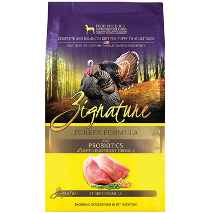 Zignature Turkey Limited Ingredient Formula Dry Dog Food 25 lb