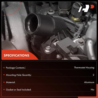 Thermostat Housing Assembly for Chevrolet Silverado 1500 GMC Canyon (2007–2019)