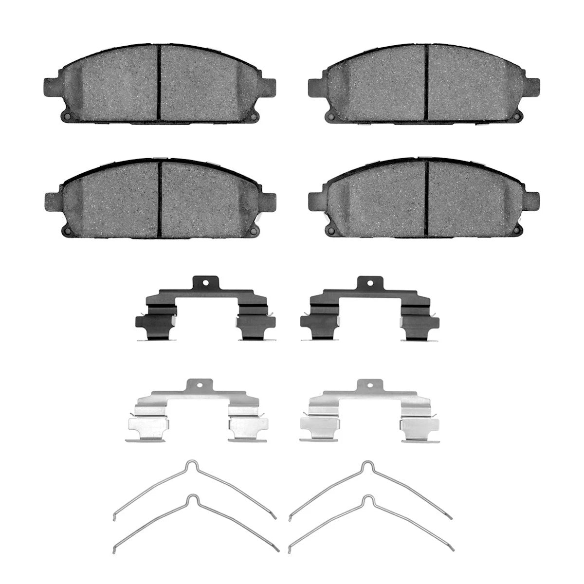2X Brake Pad Set for Nissan Quest (2004–2017) - 2551-0691-01