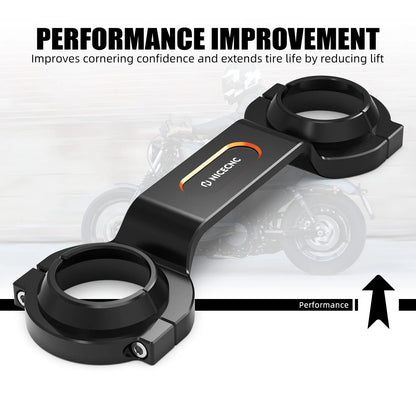 Front Fork Brace for Harley Dyna Low Rider FXDL (1994–2005)