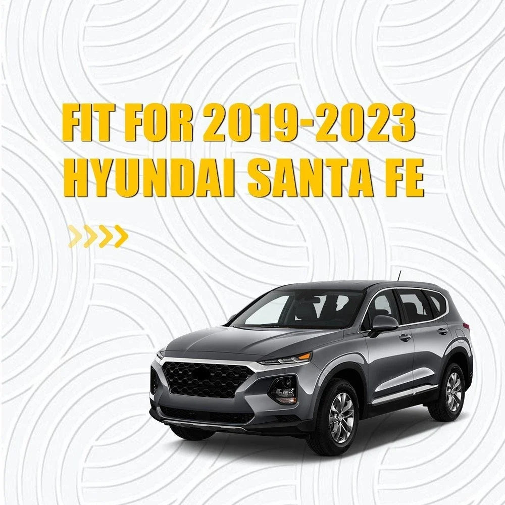 LH Driver Mirror Corner Fender Molding for Hyundai Santa Fe (2019–2021)