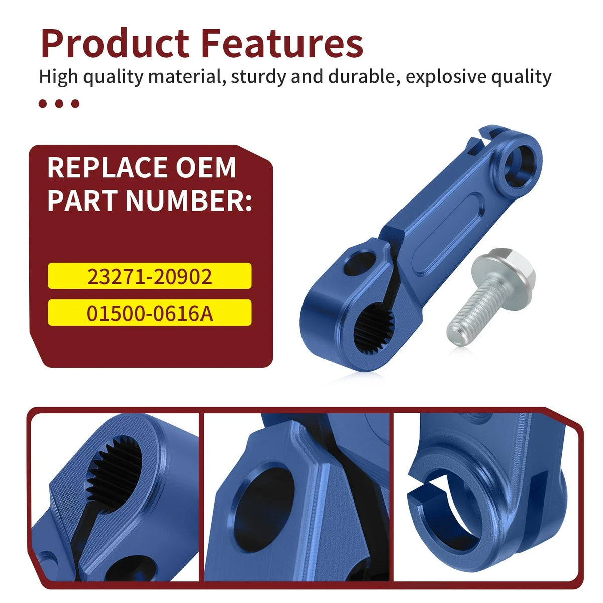 Clutch Release Arm for Suzuki DR-Z400 LT-Z400 DRZ250 DR350 RM80 (2000–2023) 23271-20902