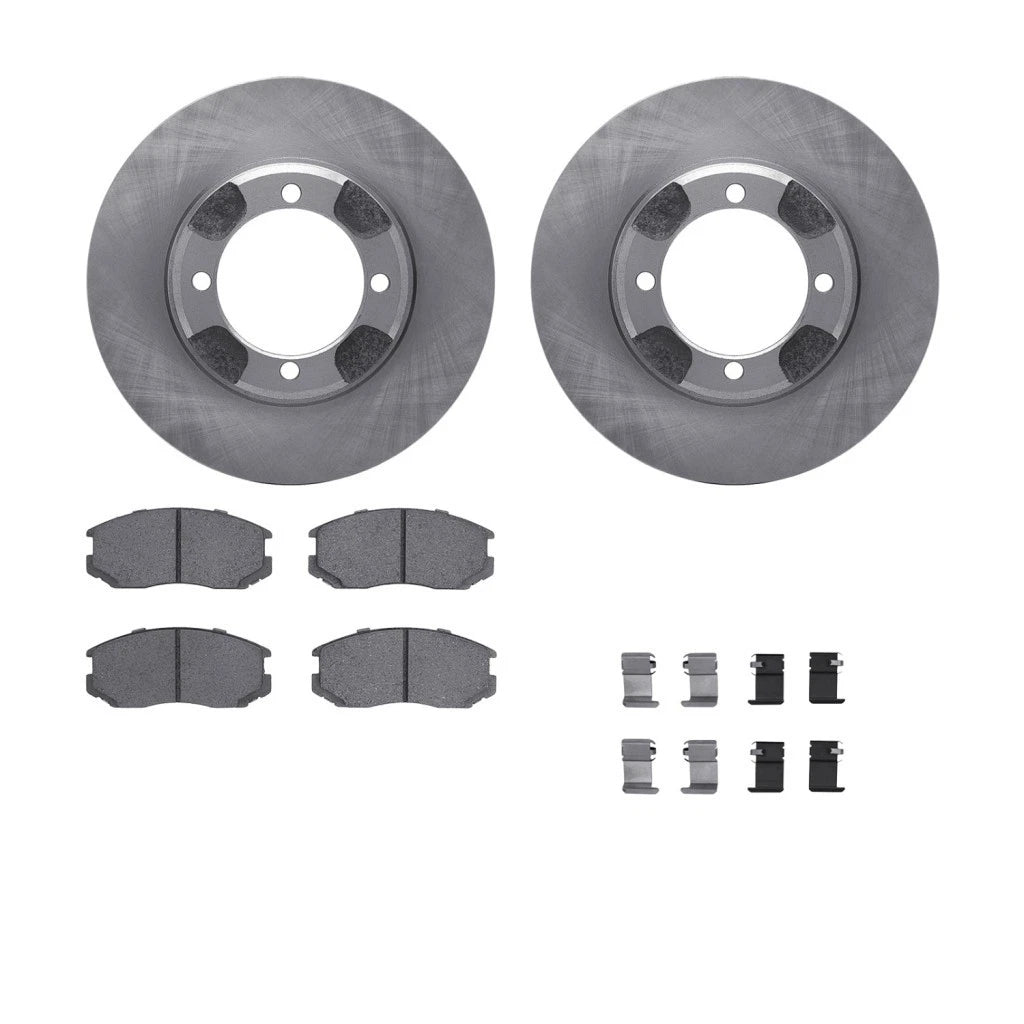 Brake Rotor Set for Subaru SVX (1992–1997) ALX-PAU-DF-6512-72051-CLA1