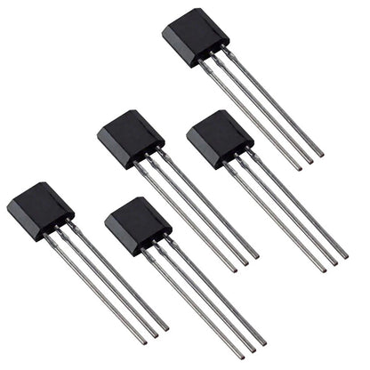 5PC Solid State Hall Effect Magnetic Sensor IC 10mA 5V/9V 3-Pin
